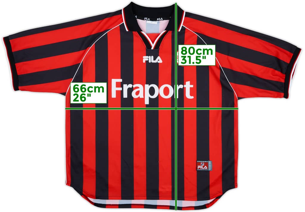 2001-03 Eintracht Frankfurt Home Shirt - 8/10 - (XL)