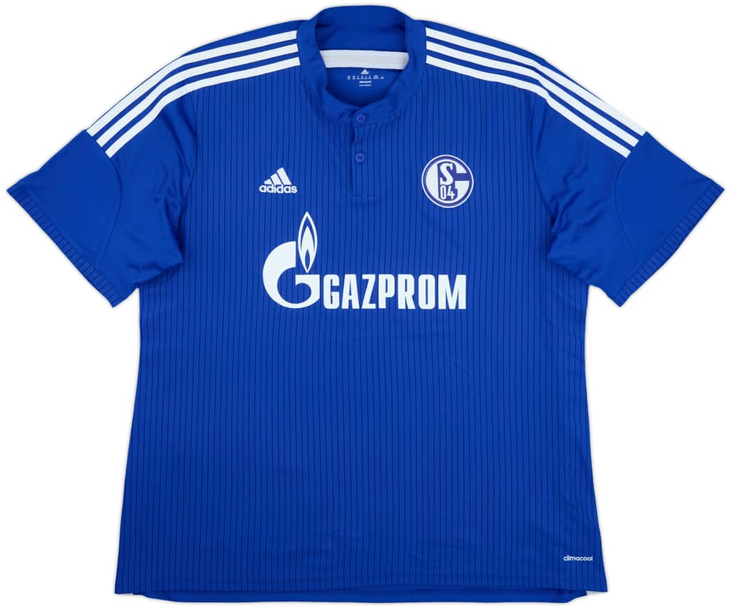 2014-16 Schalke Home Shirt - 10/10 - (XXL)
