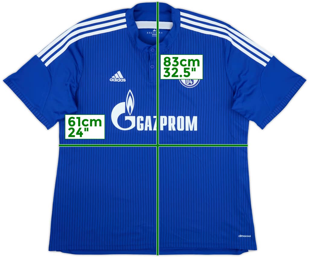 2014-16 Schalke Home Shirt - 10/10 - (XXL)