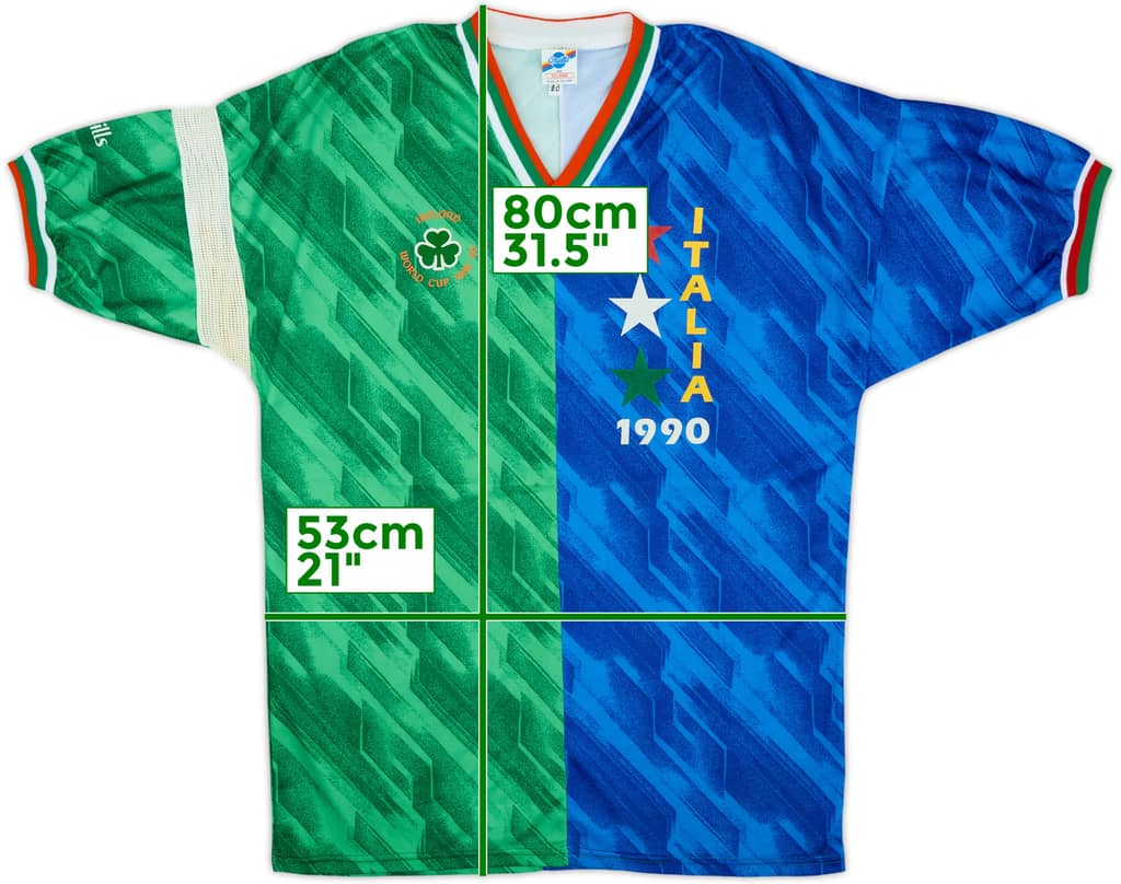 1990 Ireland 'Italia 90' O'Neills Fan Shirt - 8/10 - (XL)