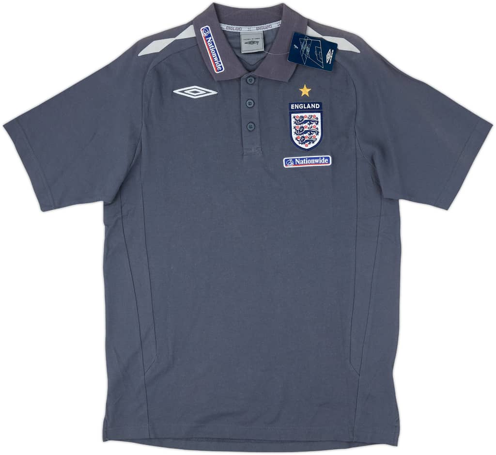 2006-08 England Umbro Polo Shirt (L)
