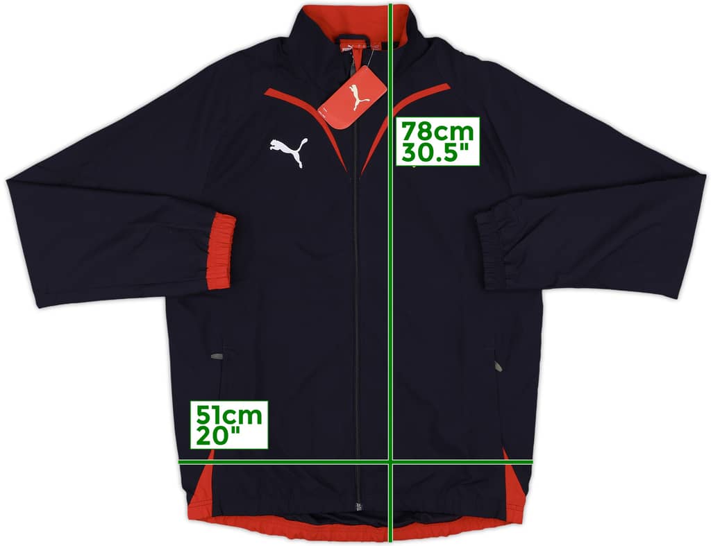 2007-08 AS Monaco Puma Track Jacket (M)