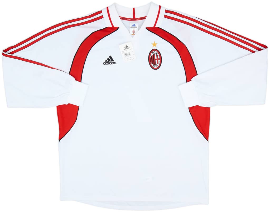 2000-02 AC Milan Player Issue Away L/S Shirt Shevchenko #7 (XL)