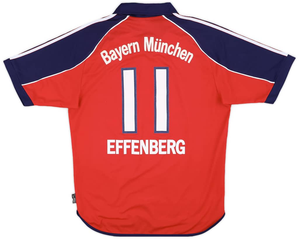 1999-01 Bayern Munich Home Shirt Effenberg #11 - 8/10 - (M)