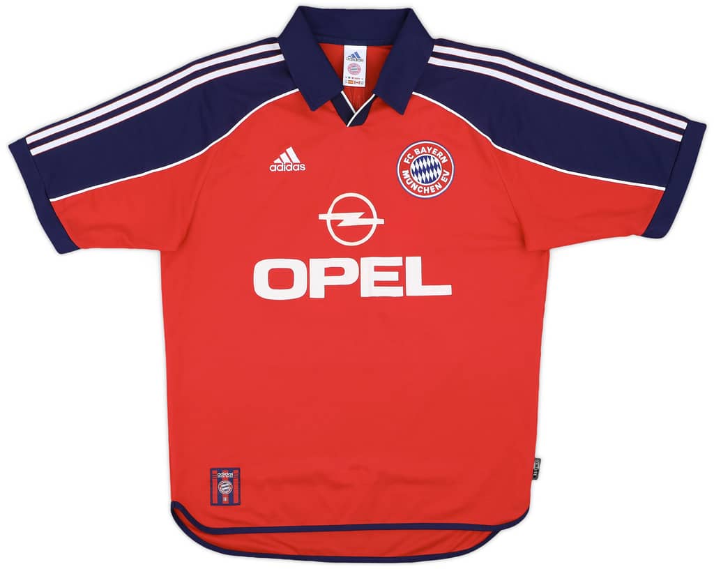 1999-01 Bayern Munich Home Shirt Effenberg #11 - 8/10 - (M)