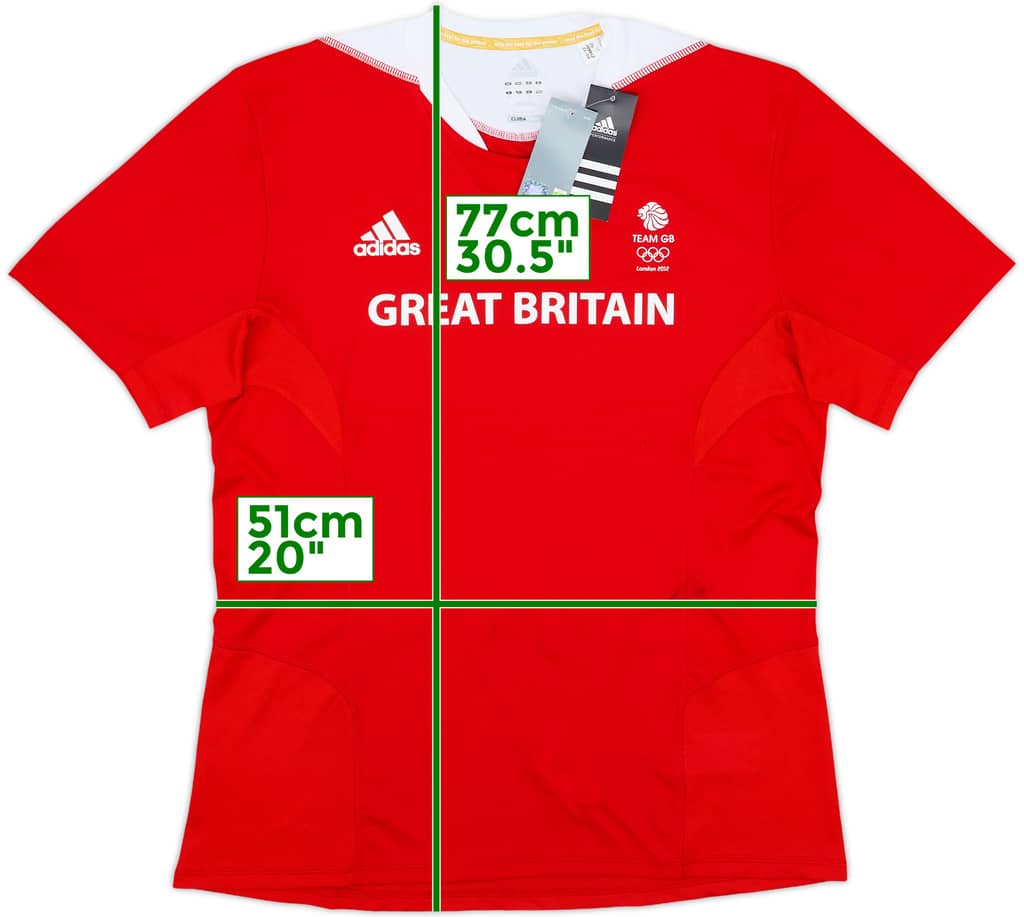 2012 Team GB adidas Training Shirt (L/XL)