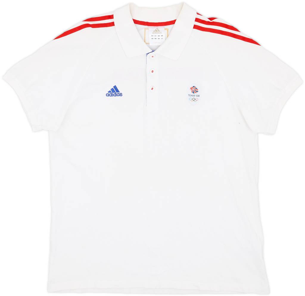 2012 Team GB Olympic adidas Polo Shirt - 7/10 - (L)