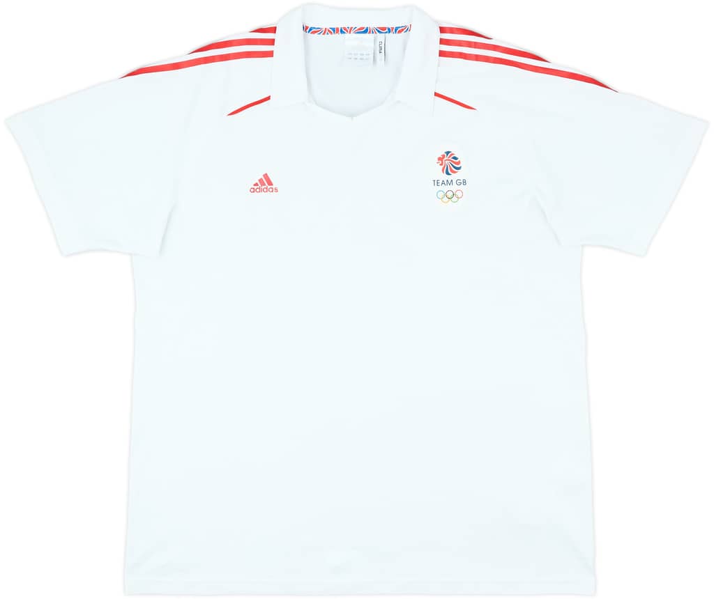 2011-12 Team GB Olympic adidas Polo Shirt - 8/10 - (XXL)