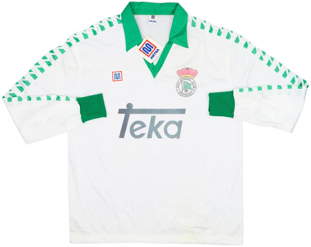 1987-88 Racing Santander Home L/S Shirt (L)