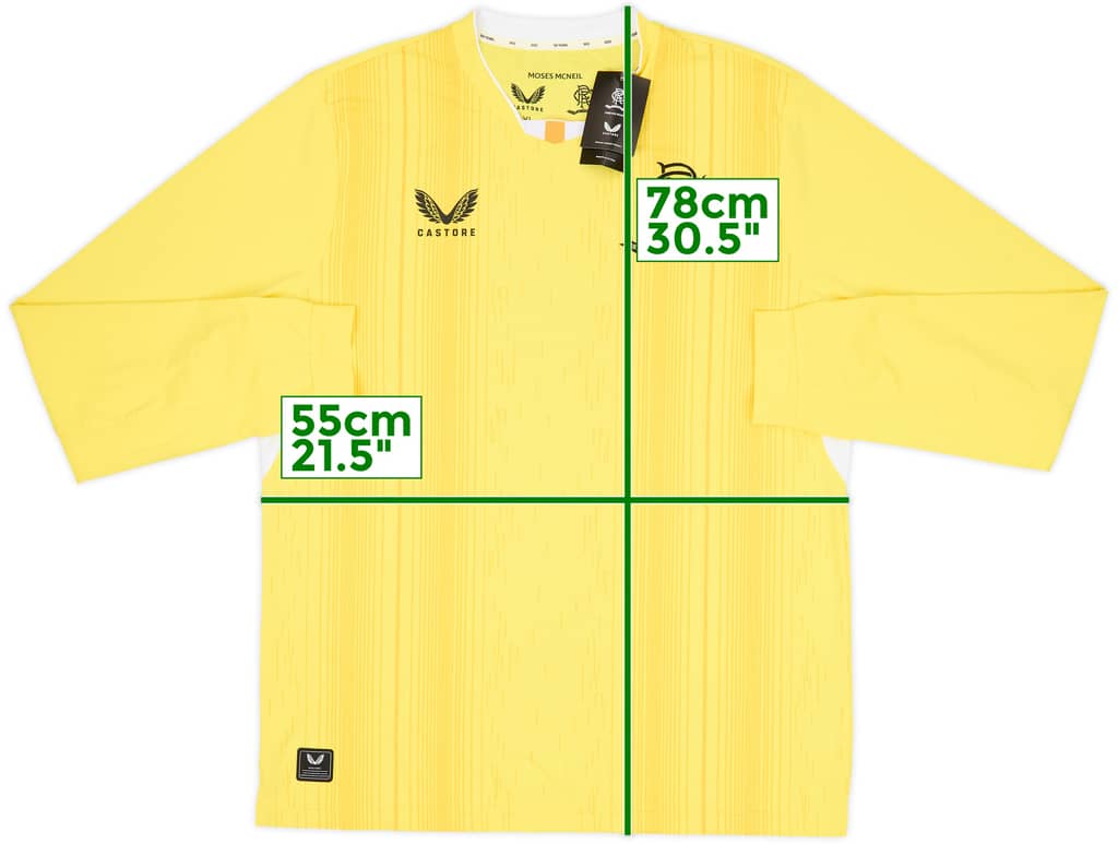 2021-22 Rangers GK Shirt (XL)