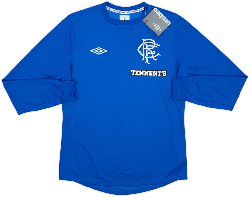 2012-13 Rangers Home L/S Shirt (S)