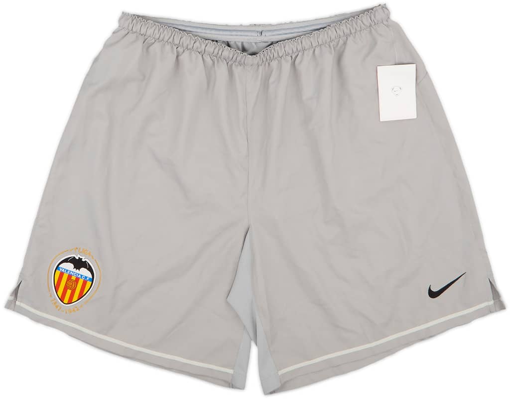2007-08 Valencia Authentic GK Shorts (XL)