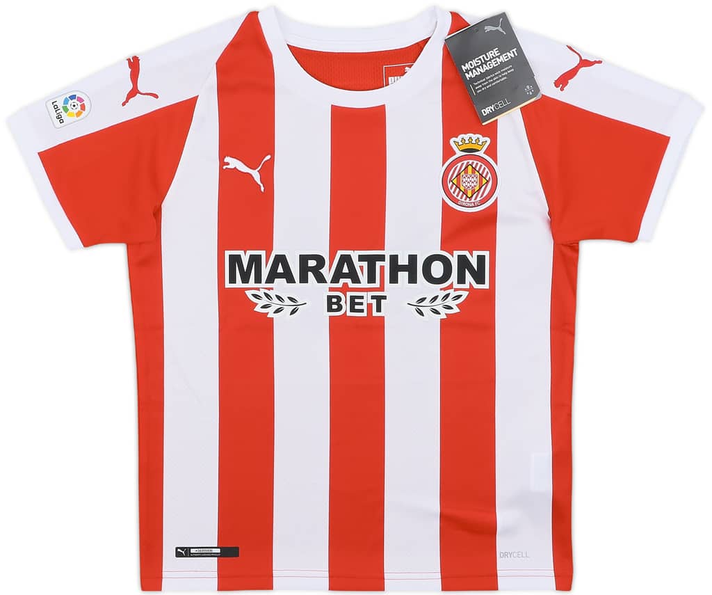 2019-20 Girona Home Shirt (M.Boys)