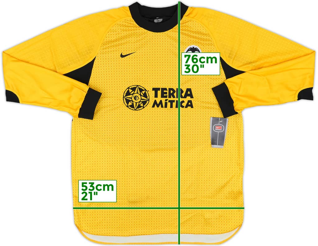 2000-01 Valencia GK Shirt (L)
