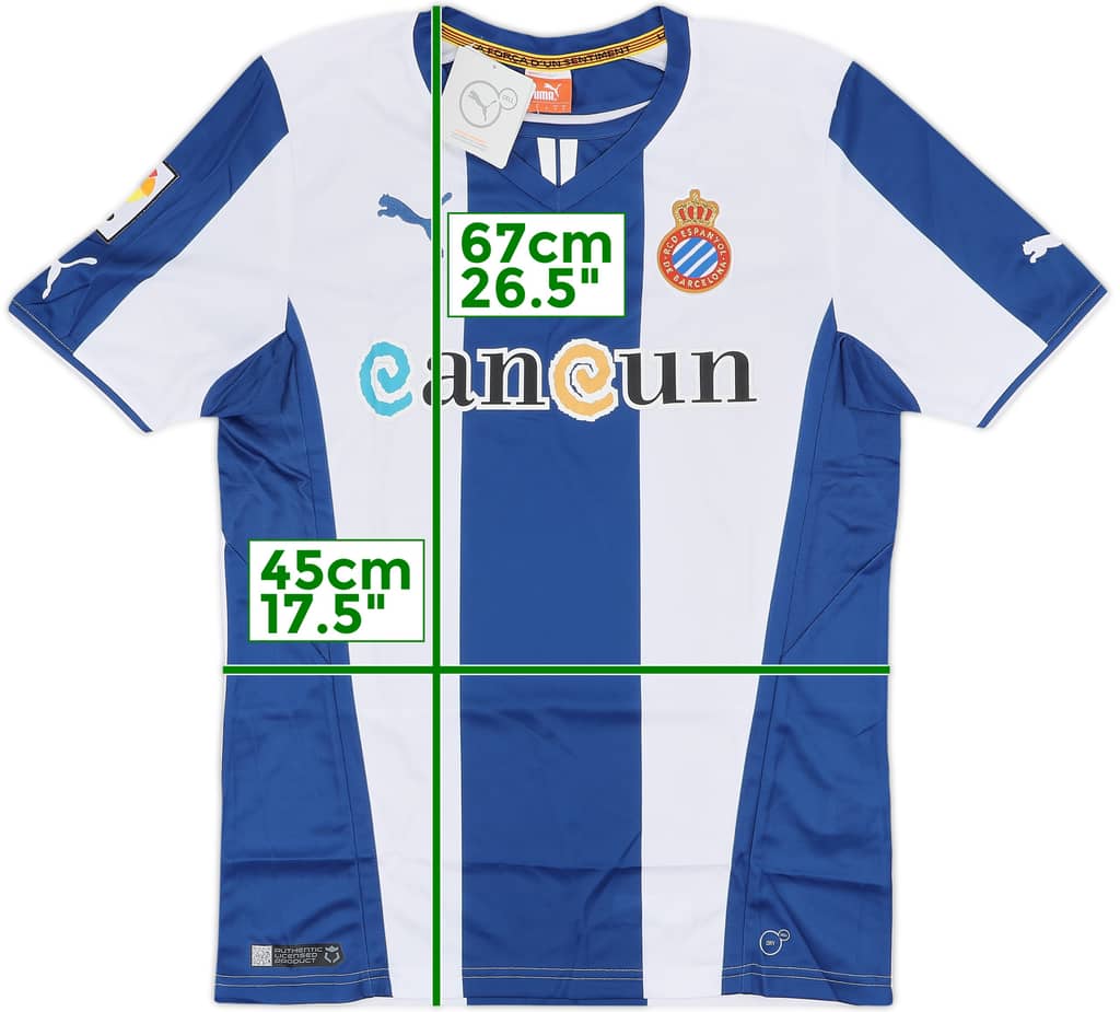 2013-14 Espanyol Home Shirt (S)