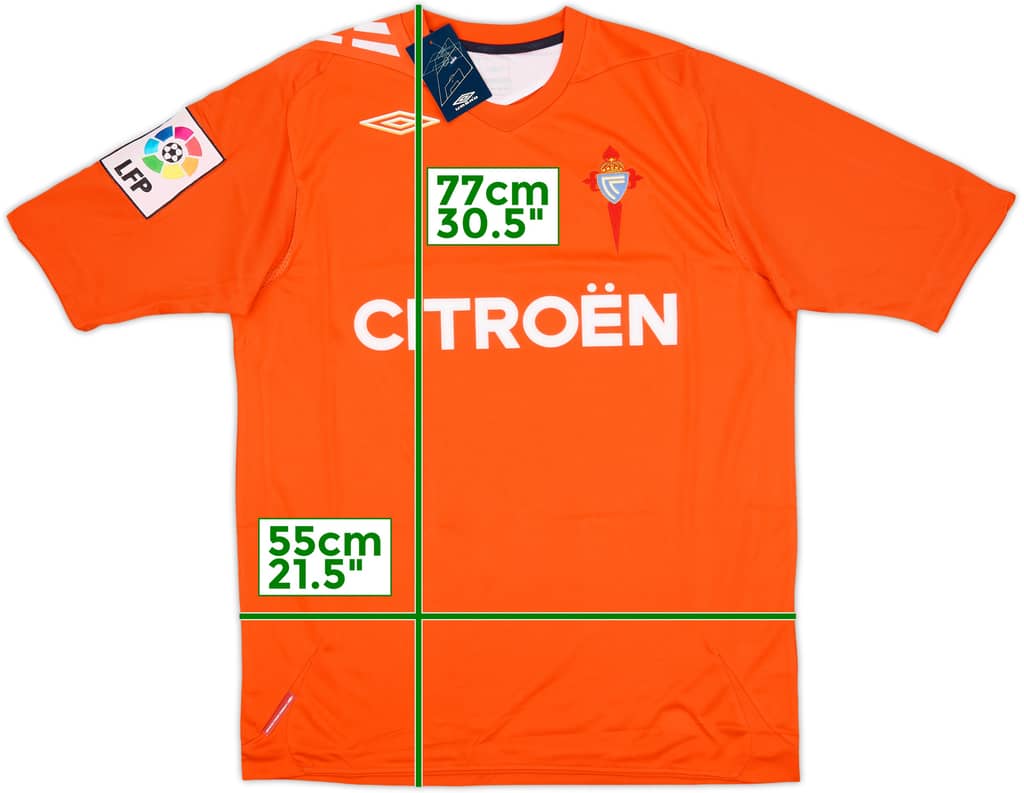 2007-09 Celta Vigo Away Shirt (L)