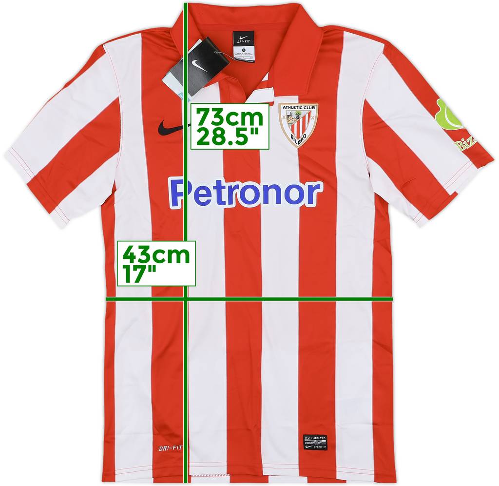 2013-14 Athletic Bilbao Home Shirt (S)