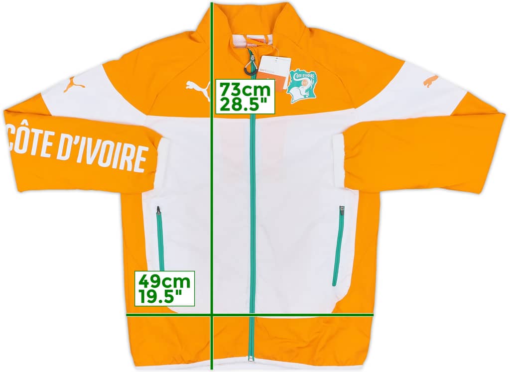 2014-15 Ivory Coast Puma Track Jacket (M)