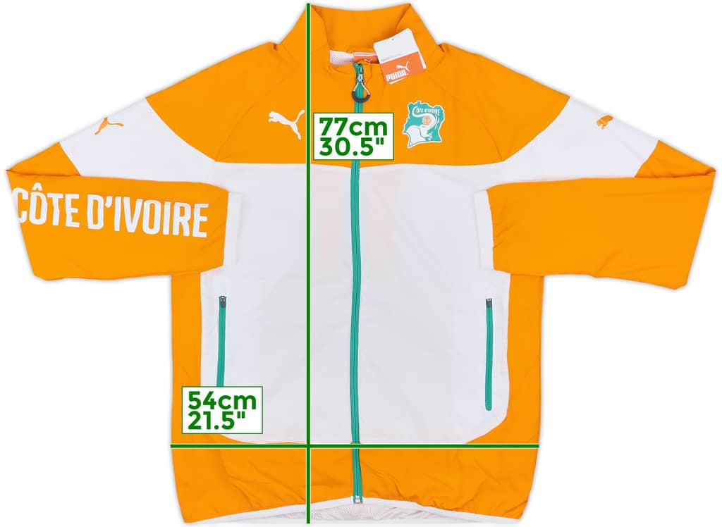 2014-15 Ivory Coast Puma Track Jacket (L)
