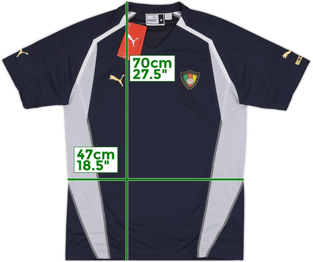 2004-06 Cameroon Puma Training Shirt (M)