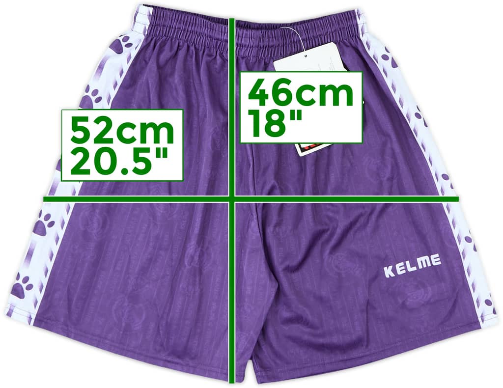 1996-97 Real Madrid Away Shorts (M)