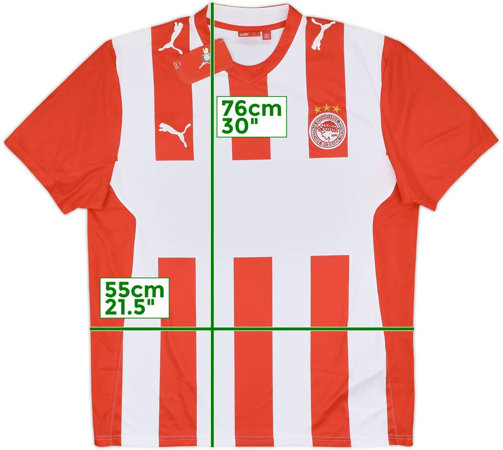 2009-10 Olympiakos Home Shirt (L)