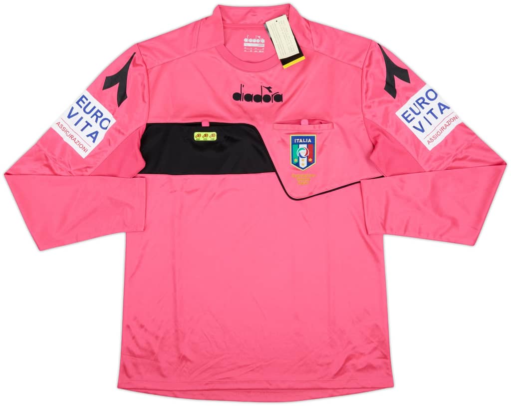 2017-18 Italy Diadora Referee L/S Shirt (M)