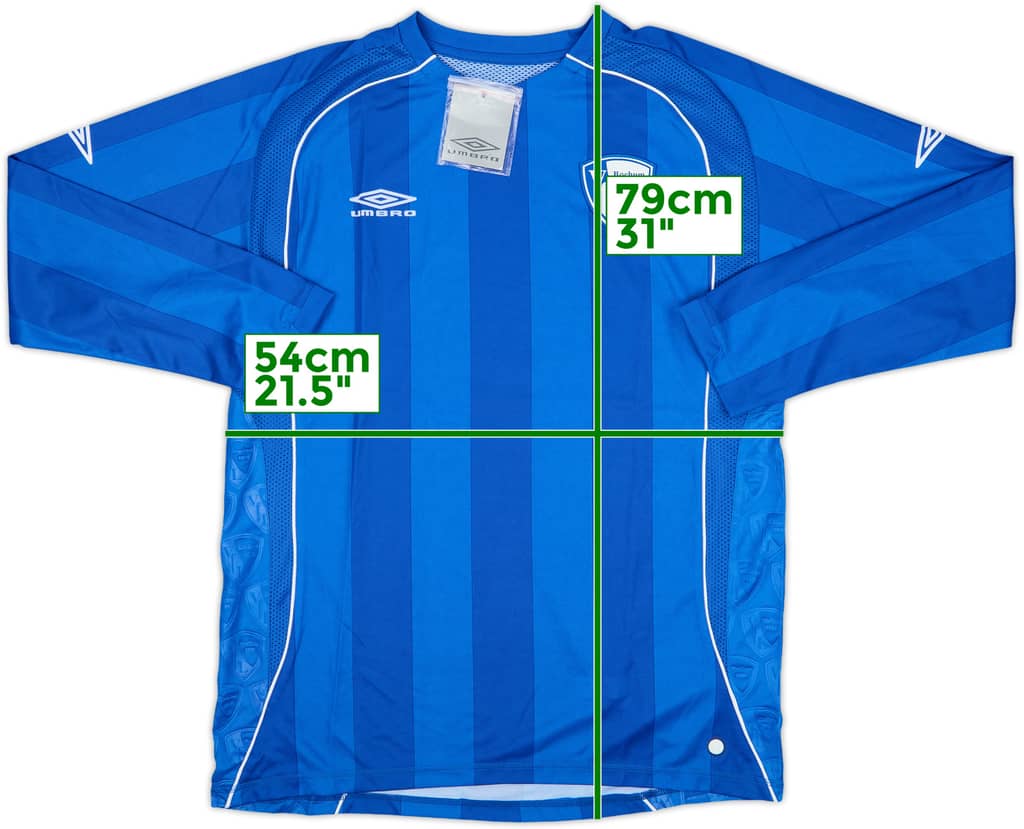 2007-08 VFL Bochum Home L/S Shirt (L)