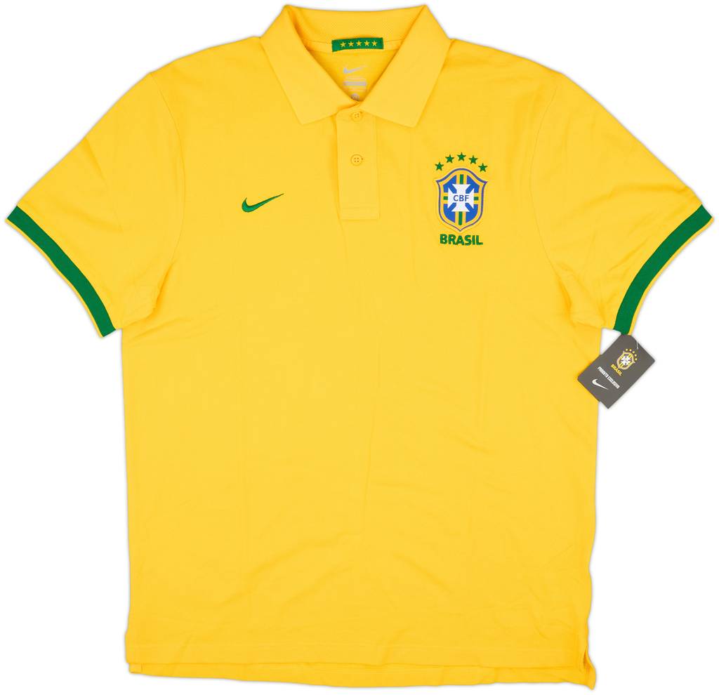 2012 Brazil Nike Polo Shirt (XL)