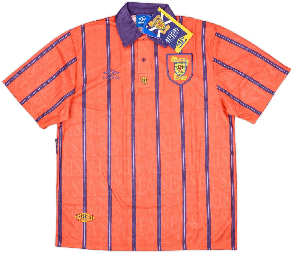 1993-95 Scotland Away Shirt (XL)