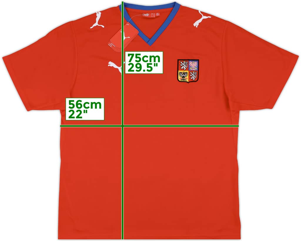 2008-09 Czech Republic Home Shirt (XL)