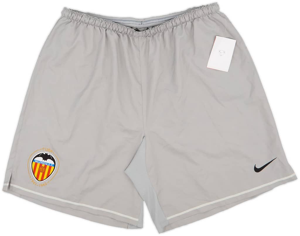 2007-08 Valencia Authentic GK Shorts (XL)