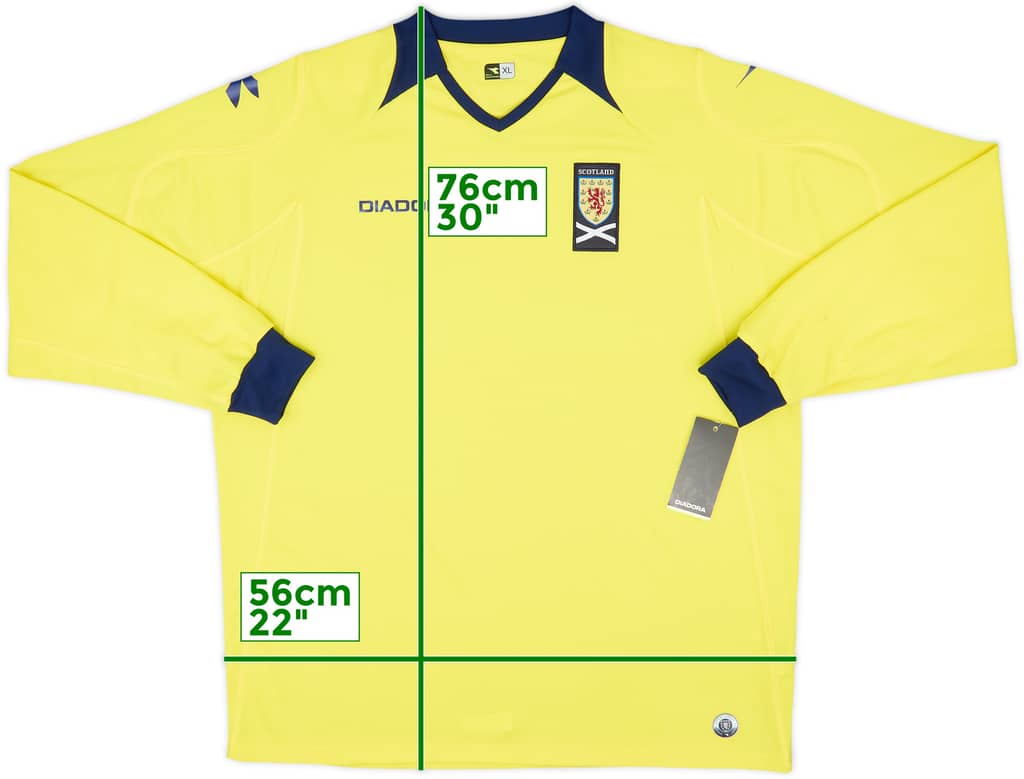 2008-09 Scotland GK Shirt (XL)