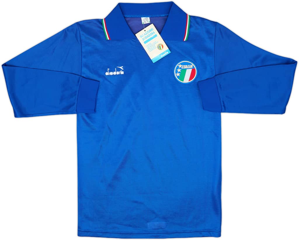 1986-88 Italy Home L/S Shirt (M)