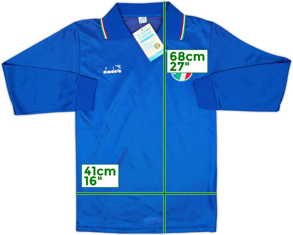 1986-88 Italy Home L/S Shirt (M)