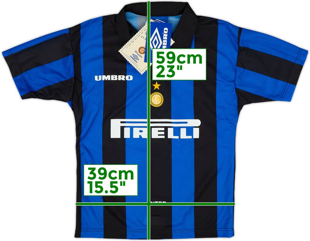 1997-98 Inter Milan Home Shirt (S.Boys)