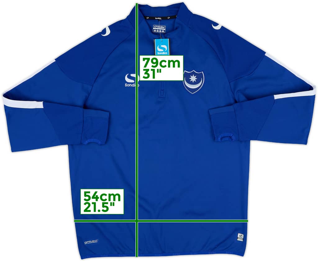 2014-15 Portsmouth Sondico 1/4 Zip Training Top (XL)
