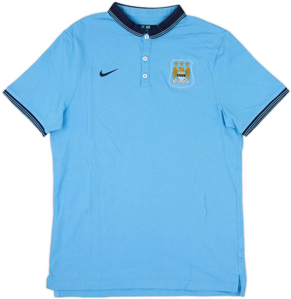 2015-16 Manchester City Nike Polo Shirt - 9/10 - (L)