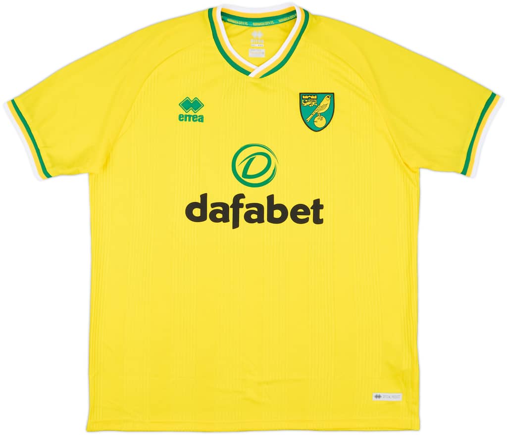 2020-21 Norwich City Home Shirt - 7/10 - (XXL)