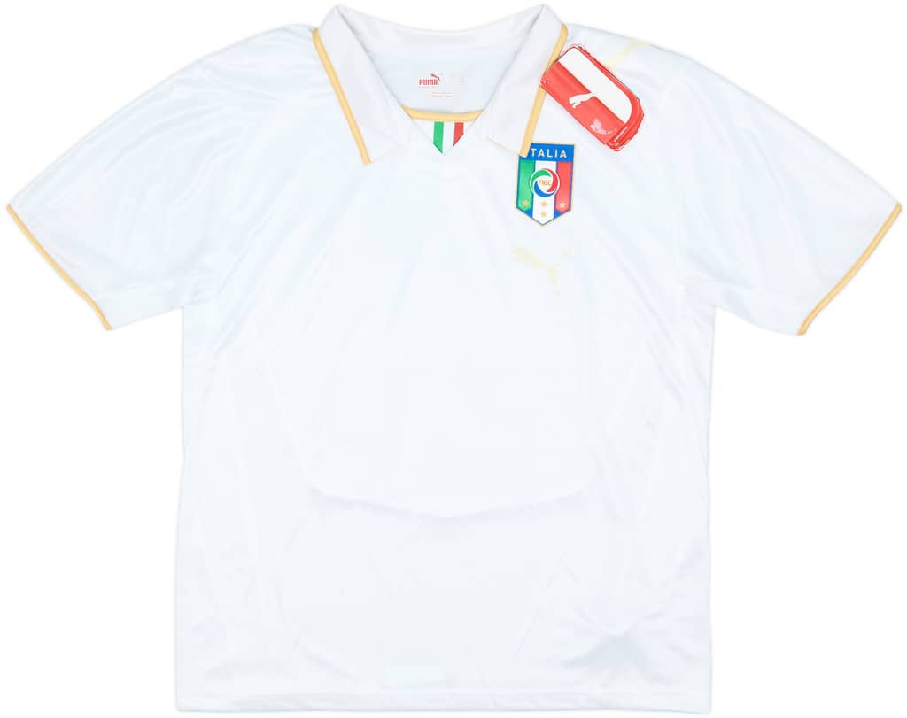 2007-08 Italy Away Shirt - 4/10 - (L.Boys)