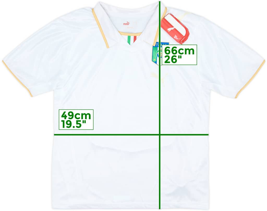 2007-08 Italy Away Shirt - 4/10 - (L.Boys)