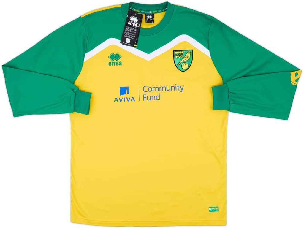 2014-15 Norwich Errea Sweat Top (L)