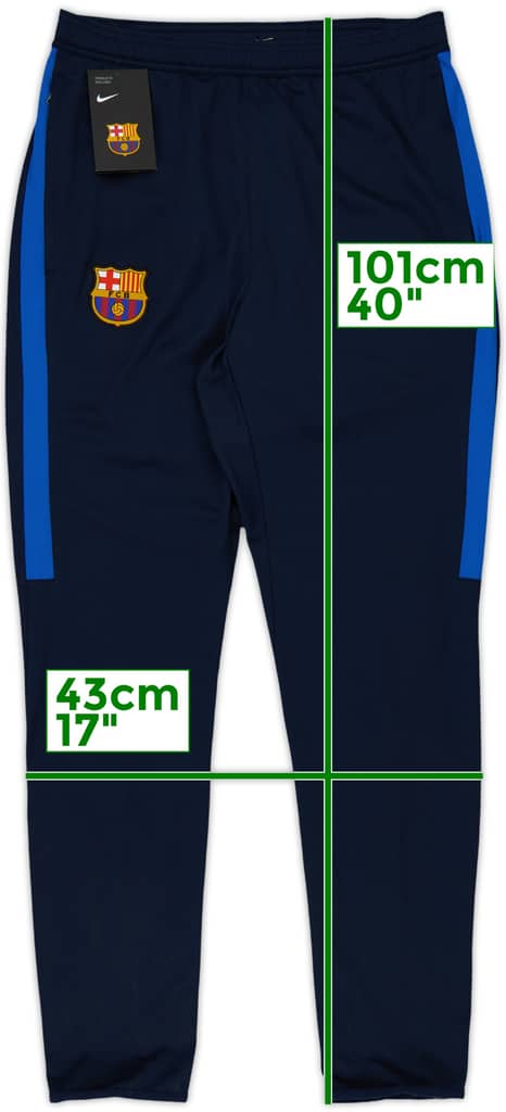 2017-18 Barcelona Nike Track Pants/Bottoms (S)