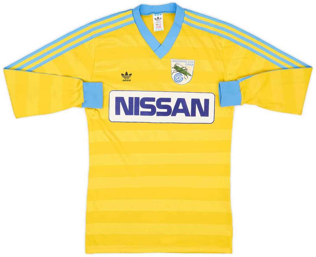 1985-89 Grasshoppers Away L/S Shirt - 8/10 - (M)