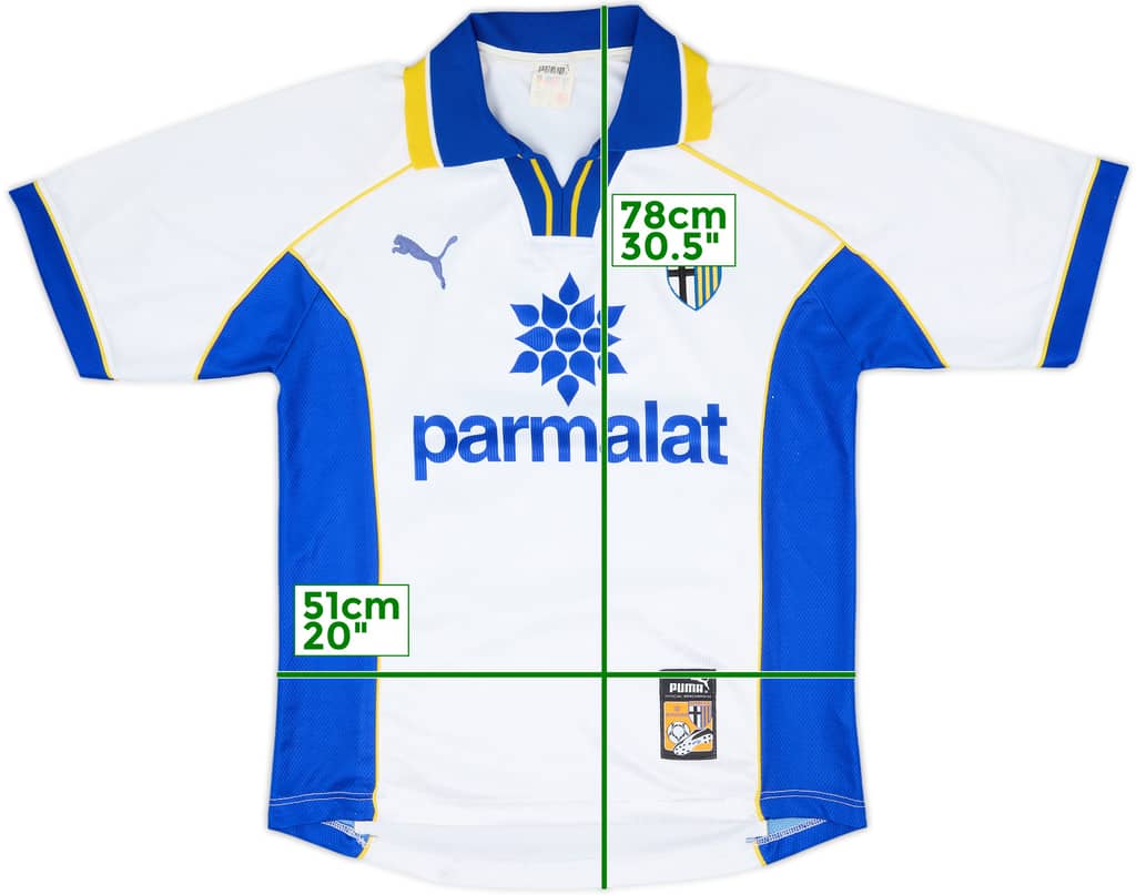 1997-98 Parma Home Shirt - 8/10 - (S)