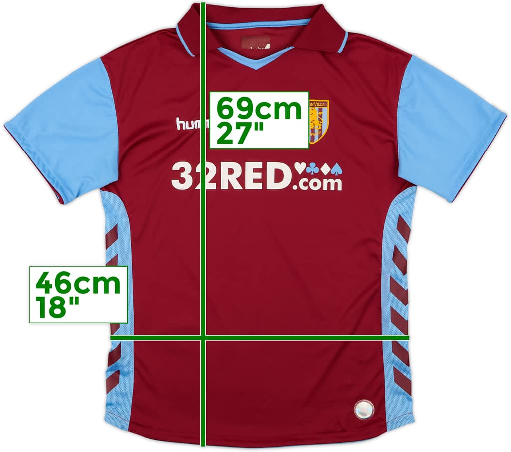 2006-07 Aston Villa Home Shirt - 8/10 - (S)