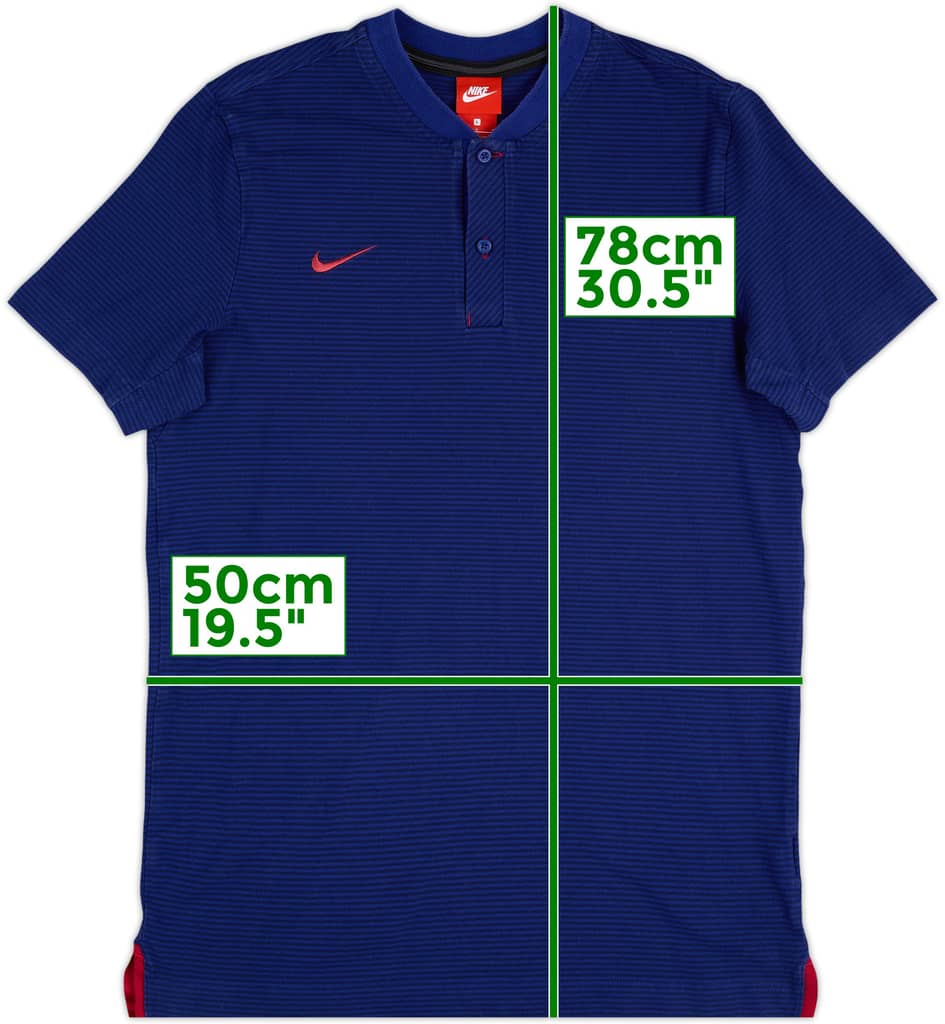 2017-18 Barcelona Nike Polo Shirt - 10/10 - (L)