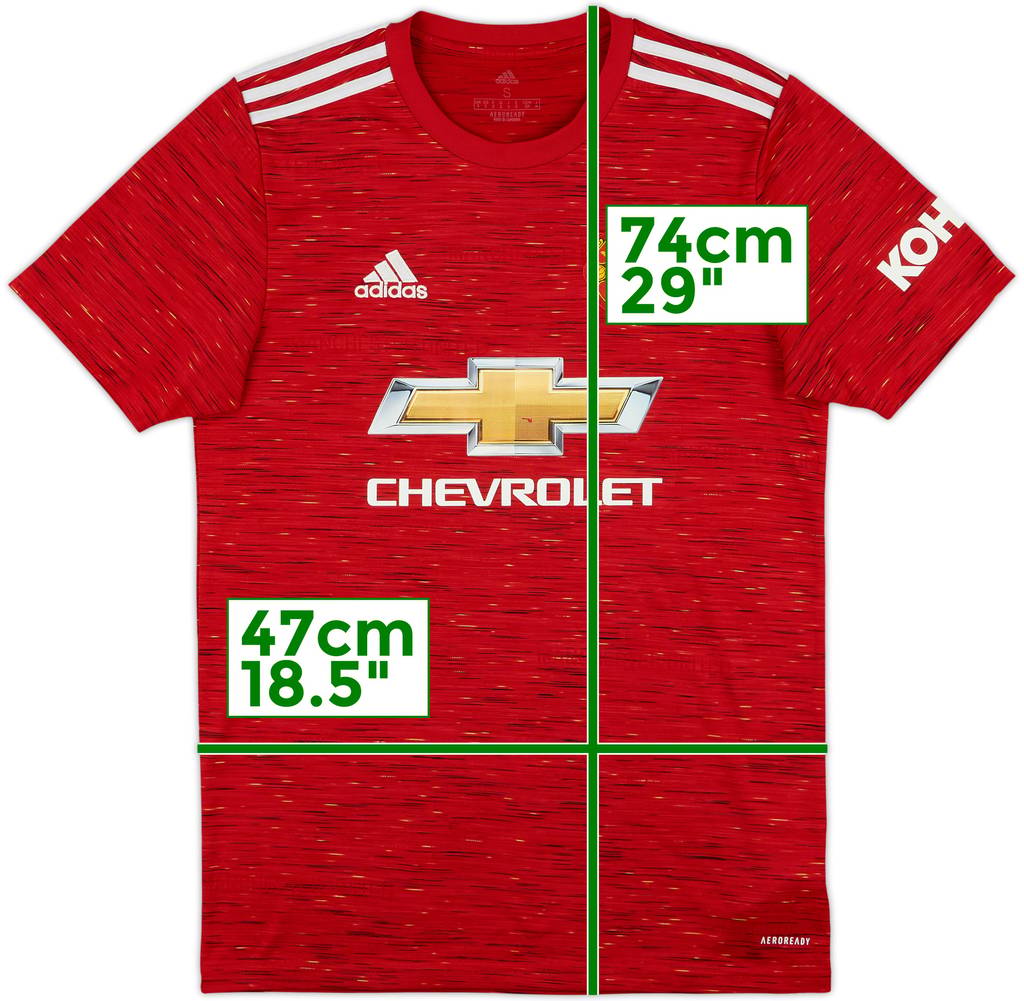 2020-21 Manchester United Home Shirt - 5/10 - (S)