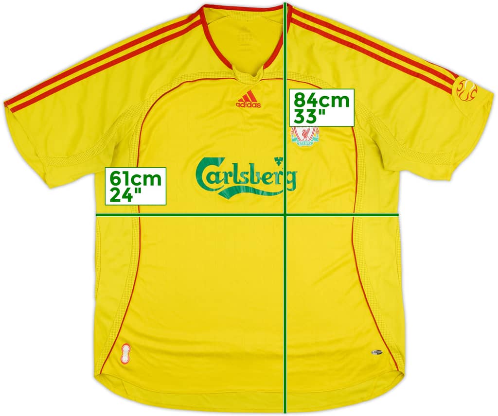 2006-07 Liverpool Away Shirt - 4/10 - (XXL)