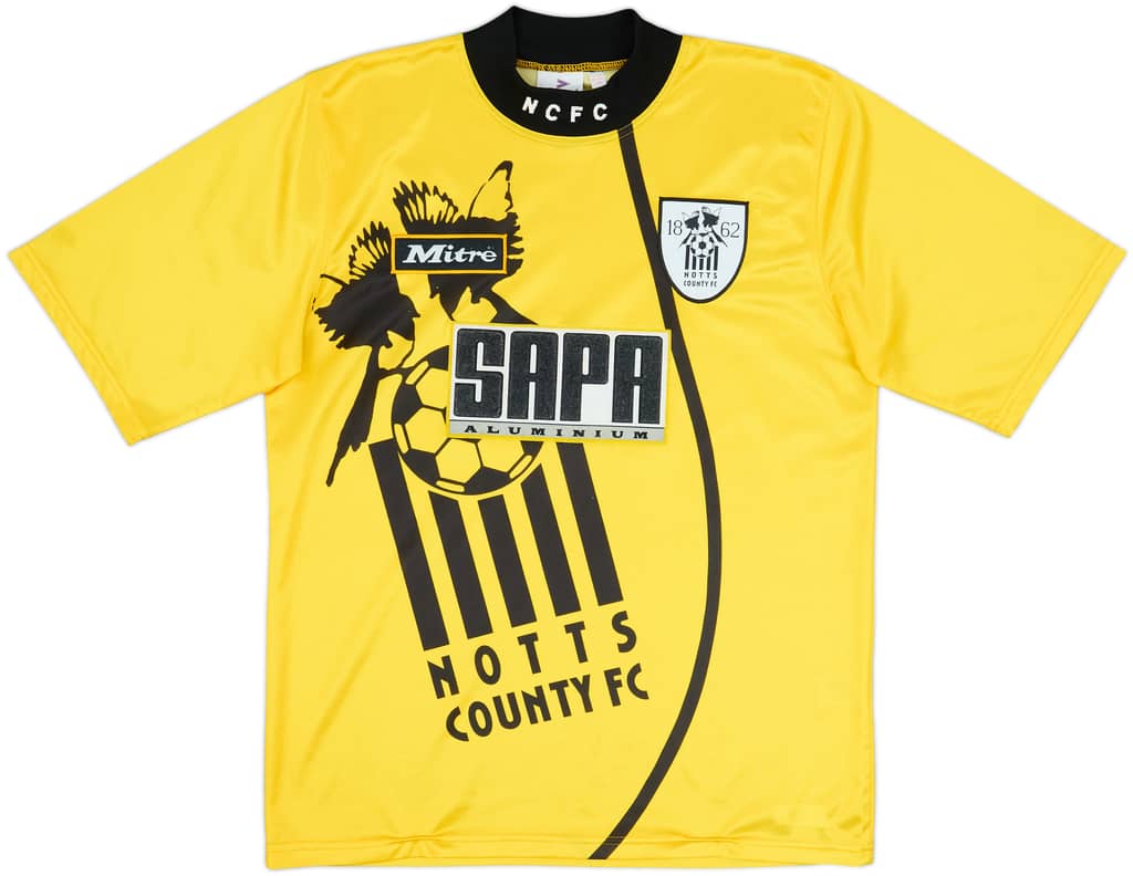 1995-97 Notts County Away Shirt - 8/10 - (M)